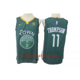 NBA Golden State Warriors Trikot Klay Thompson 11 Nike 2017-18 Grün Swingman - Herren